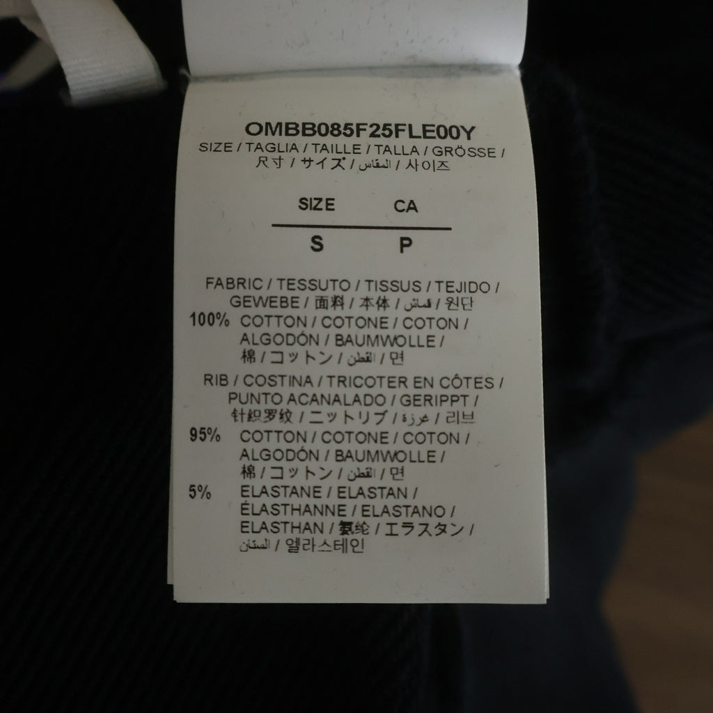 OFF-WHITE(オフホワイト) 25AW Cupid Tape Skate Hoodie キューピッド テープスケート バッググラフィックプリント プルオーバースウェットパーカー ブラック OMBB085F25FLE00Y