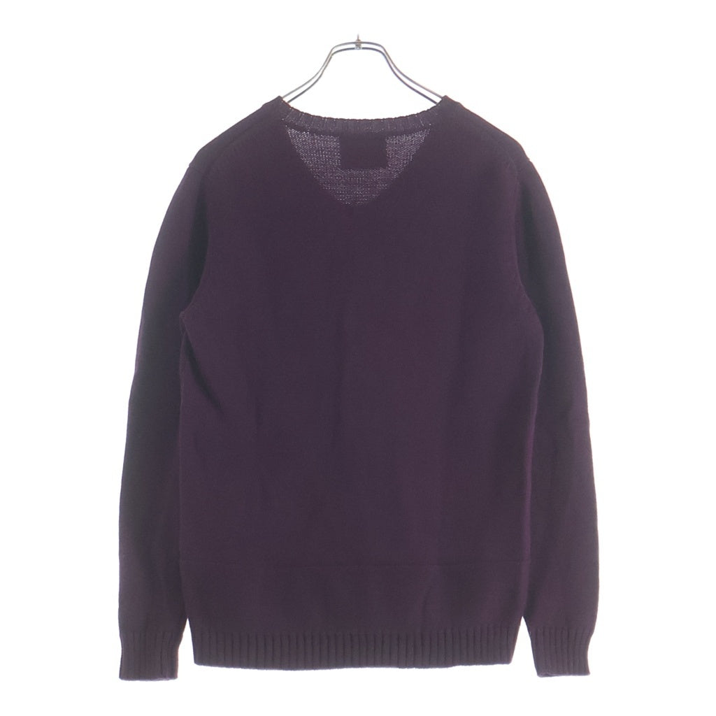 UNDERCOVER(アンダーカバー) 12AW ハイゲージ コットン ニットカーディガン レッド J4904