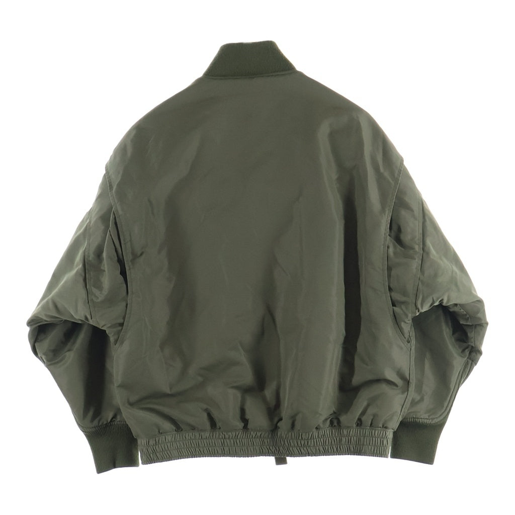 HYKE(ハイク) G8 WEP JACKET ウェップ 中わた ナイロンジャケット カーキ 162-17087