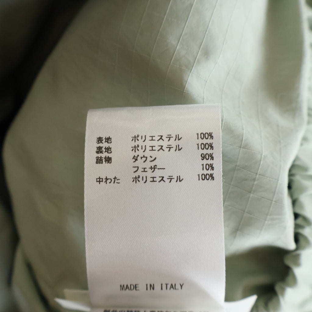 JIL SANDER +(ジルサンダープラス) ポリエステルジップアップダウンジャケット ネイビー