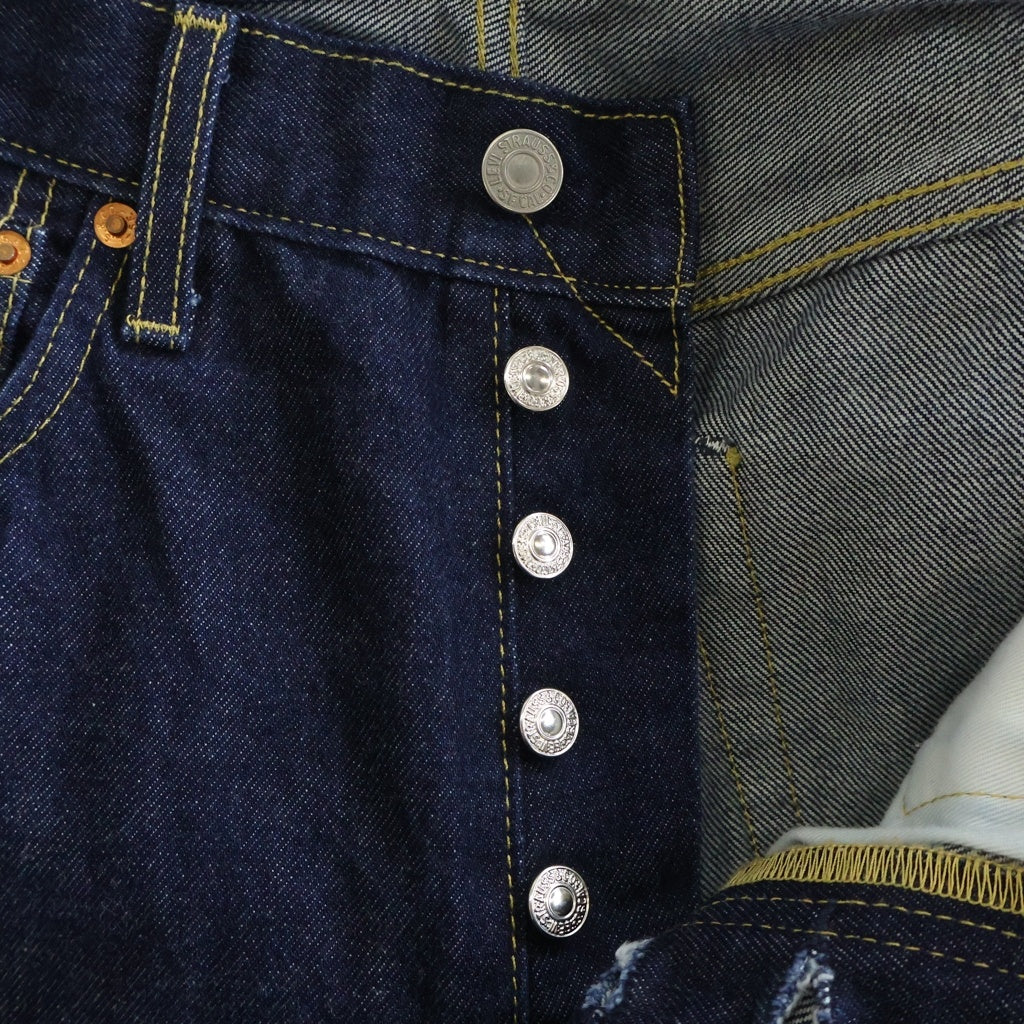 Levi's premium(リーバイスプレミアム) ×JOURNAL STANDARD 501 1947モデル 赤耳 ビックE ボタンフライ ストレートデニムパンツ インディゴ 0047H-0001