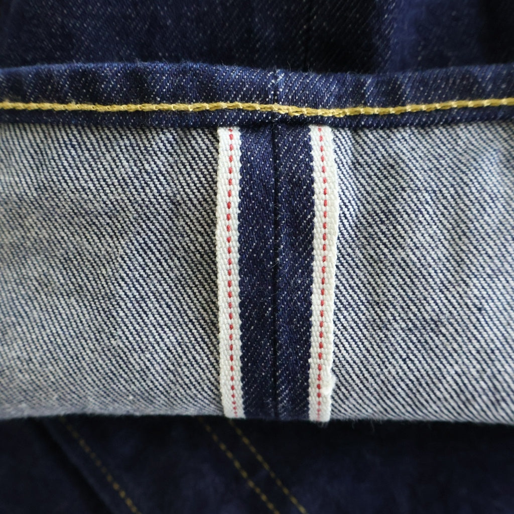 Levi's premium(リーバイスプレミアム) ×JOURNAL STANDARD 501 1947モデル 赤耳 ビックE ボタンフライ ストレートデニムパンツ インディゴ 0047H-0001