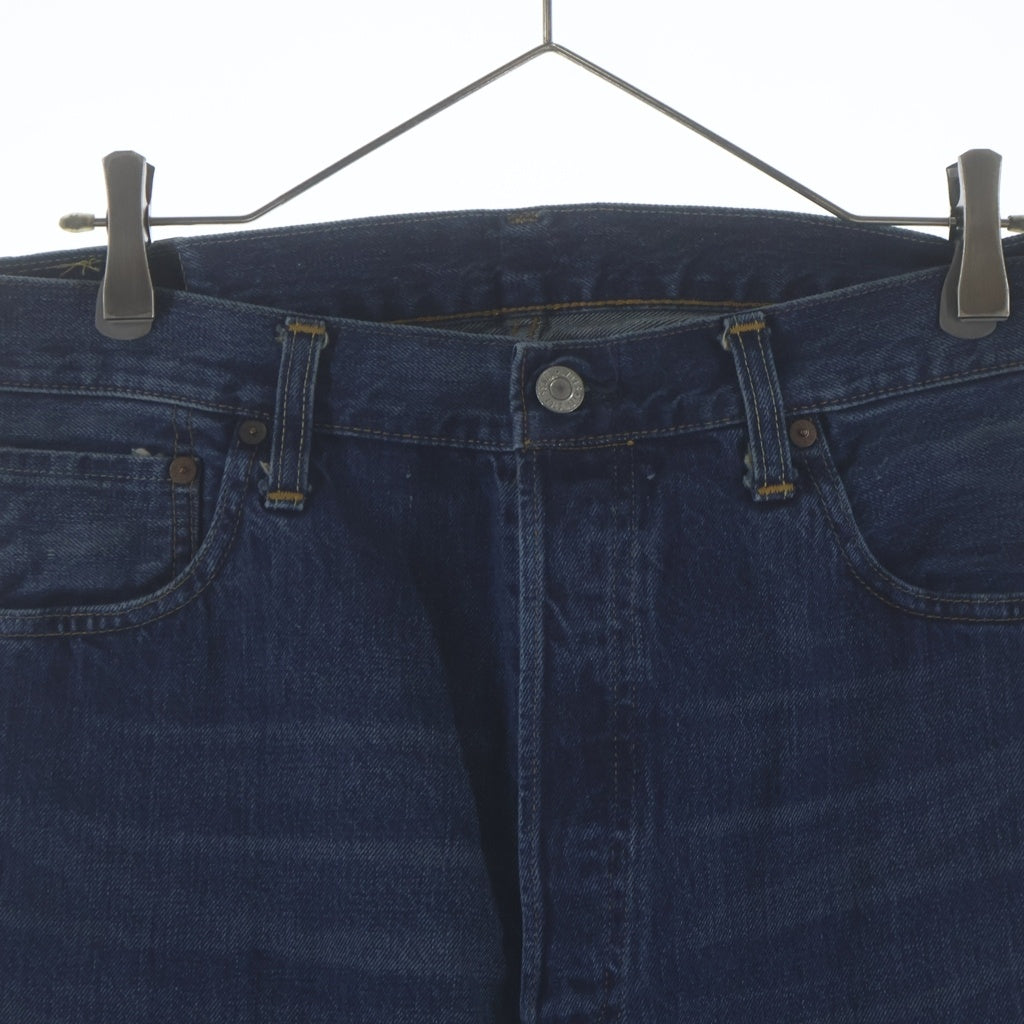 Levi's(リーバイス) 90S VINTAGE ヴィンテージ 501XX 復刻 USA製 ボタン裏555 バレンシア工場 ビッグE ボタンフライ デニムパンツ インディゴ 501-0003