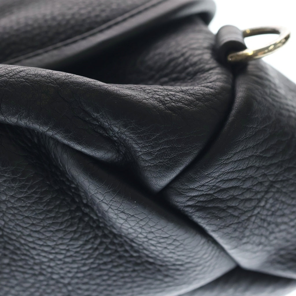 CHROME HEARTS(クロムハーツ) #1 SNAT PACK スナットパック ダガージップ ガンスリンガーベルト レザーウエストバッグ ブラック BCA378