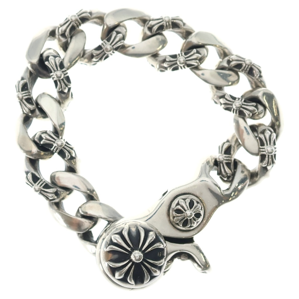 CHROME HEARTS(クロムハーツ) FNCY CHN LNK ファンシーリンククリップブレスレット 12リンク シルバー BCA145