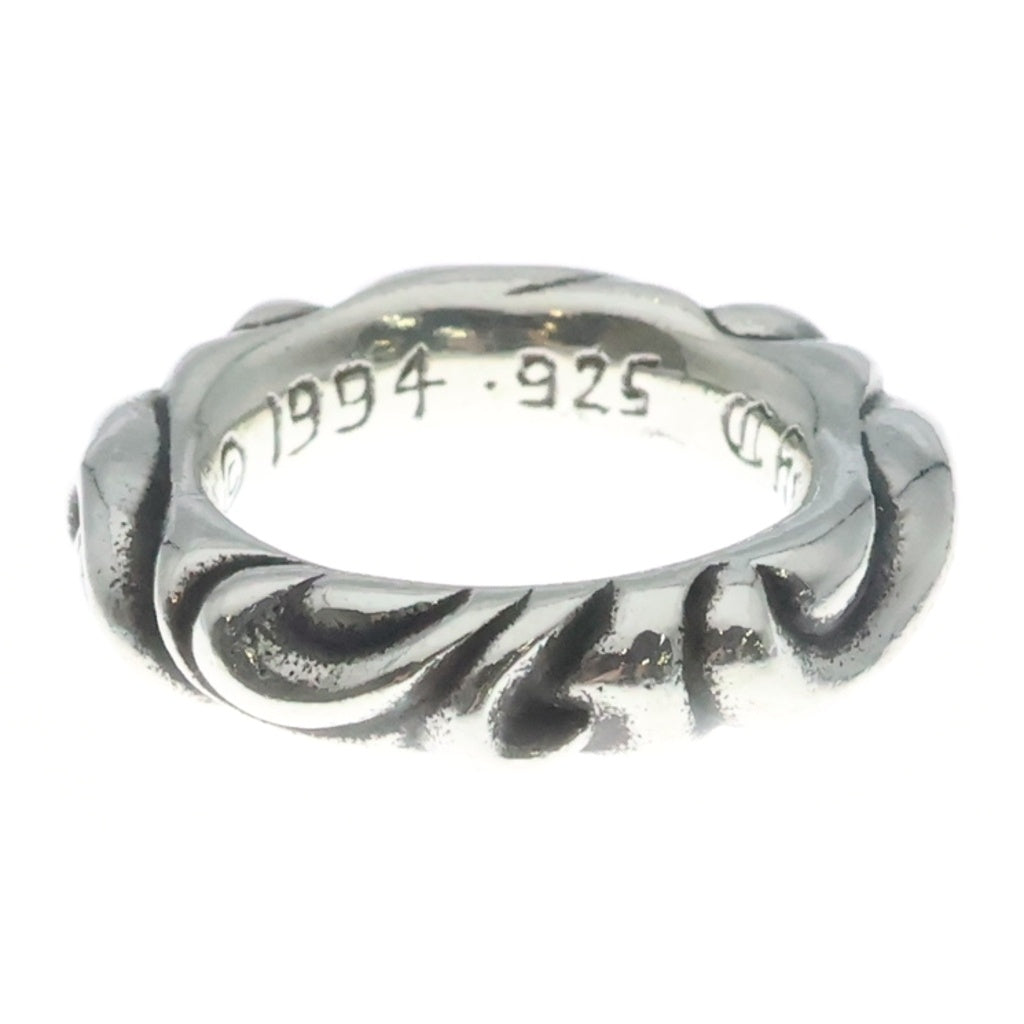 CHROME HEARTS(クロムハーツ) SCRL BAND スクロールバンド リング シルバー BCA351 レディース