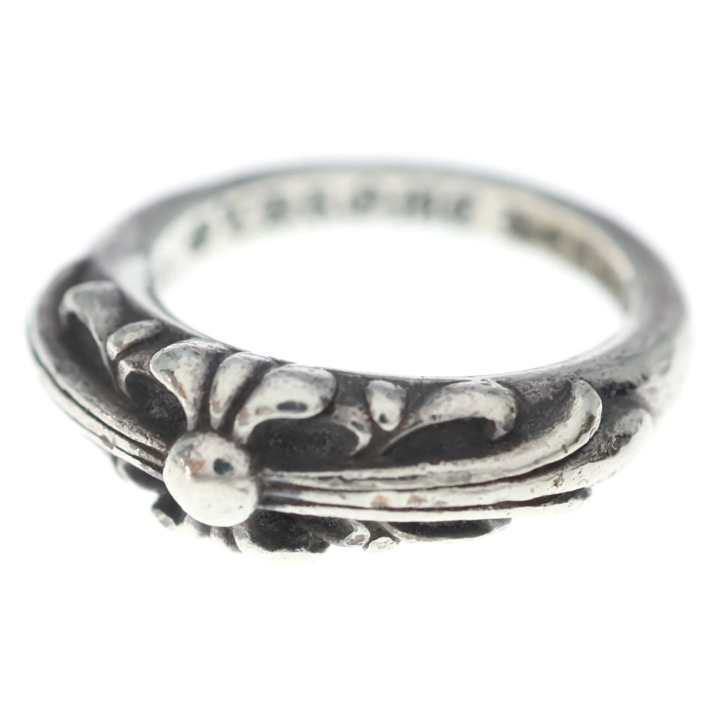 CHROME HEARTS(クロムハーツ) BABY CLASSIC ベイビークラシックフローラルクロスリング シルバー BCA338 レディース