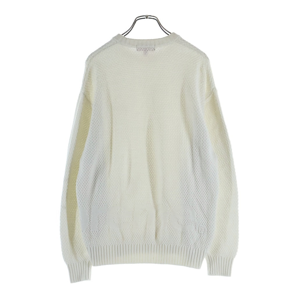 SUPREME(シュプリーム) 20AW Textured Small Box Sweater テクスチャー スモールボックスロゴ ニットスウェット セーター ホワイト