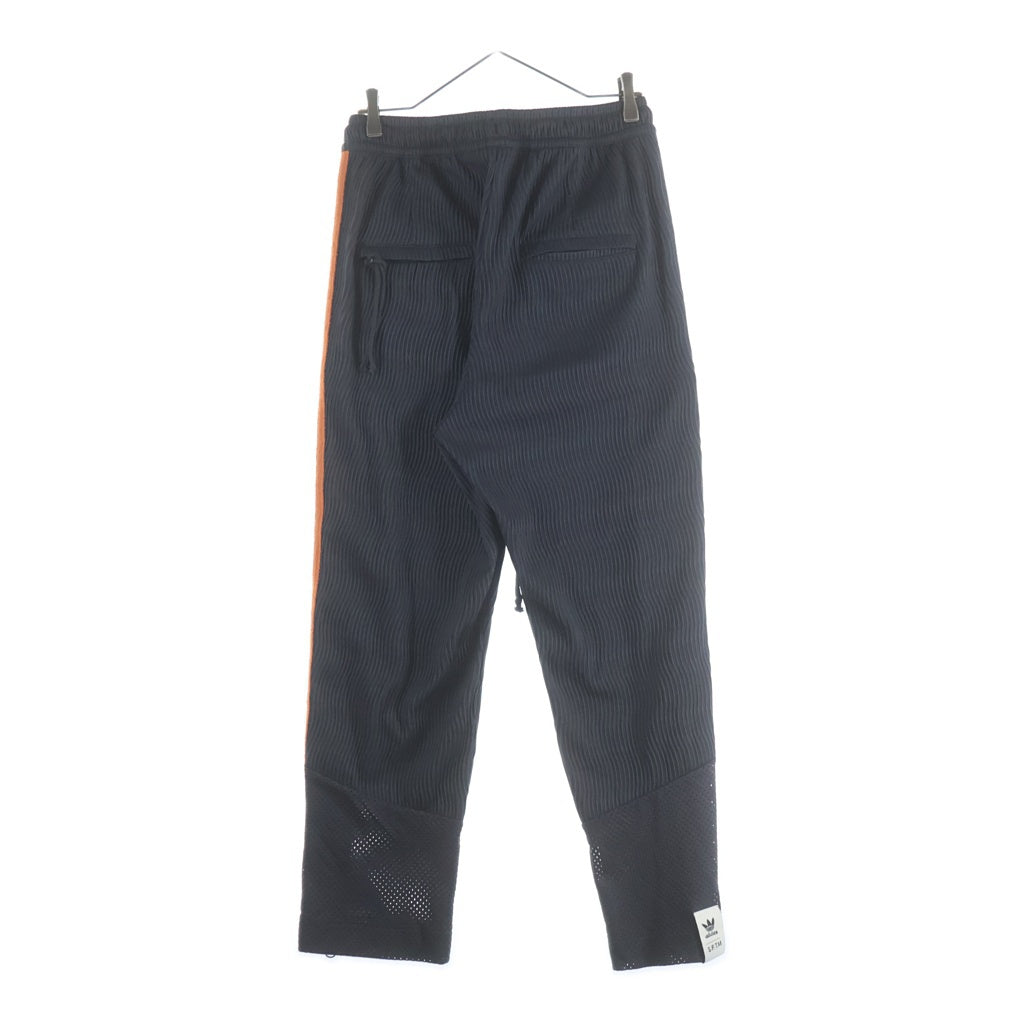 adidas(アディダス) ×SONG FOR THE MUTE SFTM PANT ソングフォーミュート サイドライン 裾ジッパー トラックパンツ グレー/オレンジ IK8598