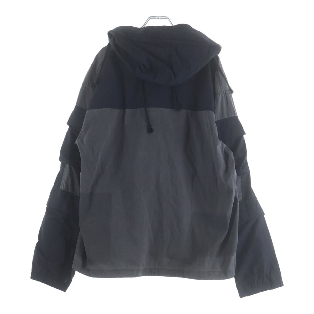 JOHN ELLIOTT(ジョンエリオット) MIRAMAR TACTICAL PARKA ミラマー タクティカル ジップアップパーカー フーディー グレー/ブラック 3120400038