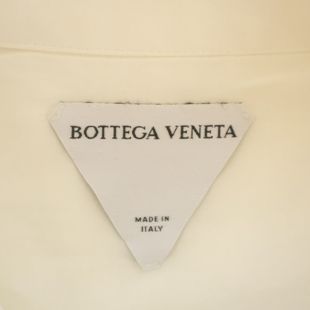 BOTTEGA VENETA(ボッテガヴェネタ) コットンツイル 長袖シャツジャケット ホワイト 702220 V1J10