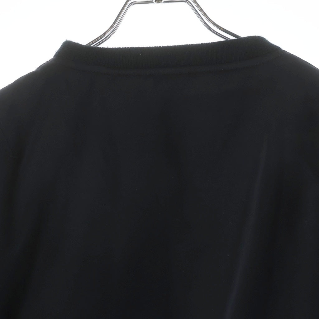 AVIREX(アヴィレックス) ROARGUNS別注 TYPE MA-1 CREW NECK WAPPEN CUSTOM 袖ワッペンカスタム 中綿クルーネックプルオーバー ブラック 6182197