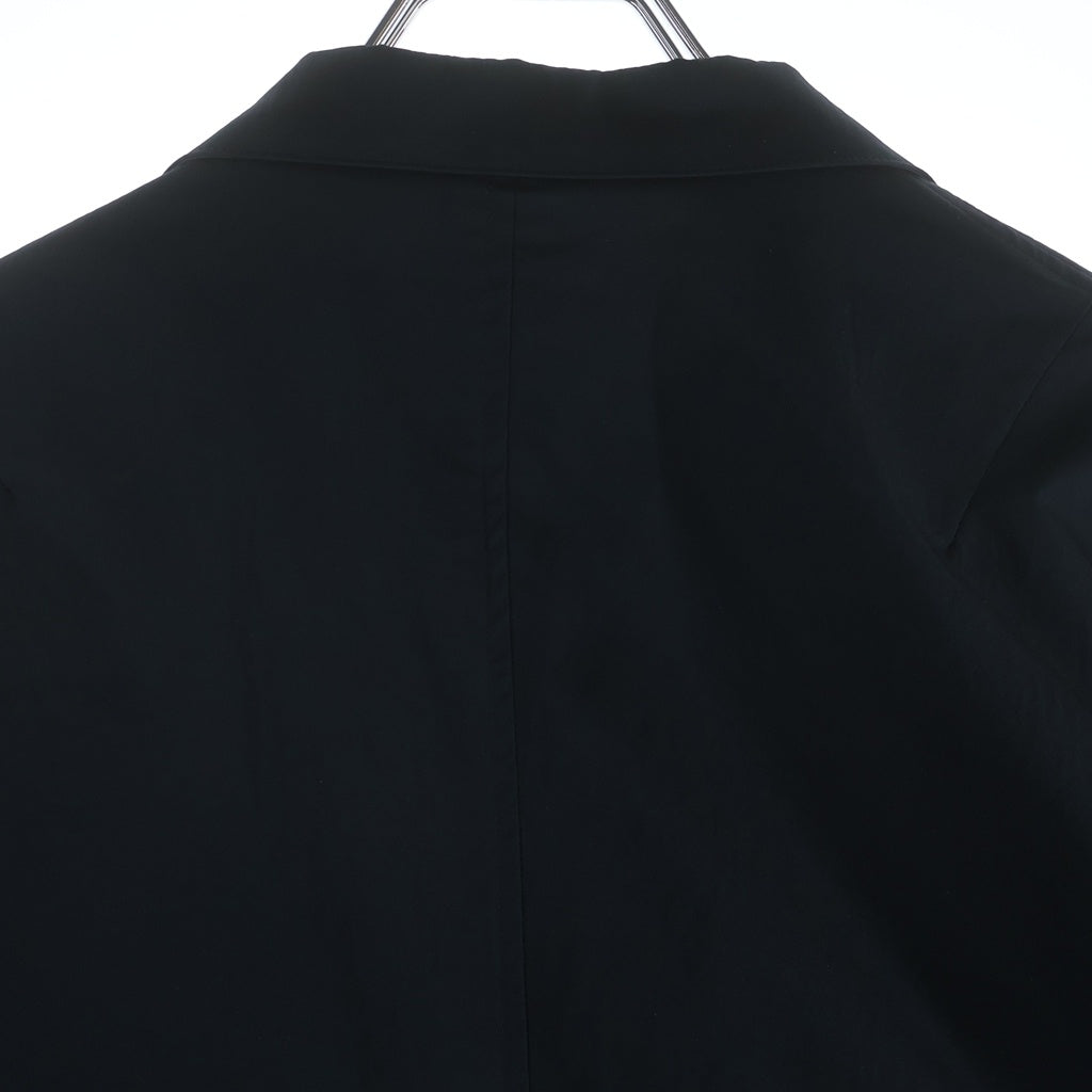Muta MARINE(ムータマリン) ×ACANTHUS STRETCH SHAKA JKT アカンサス ストレッチシャカ 2Bテーラードジャケット ブラック MMAC-443001