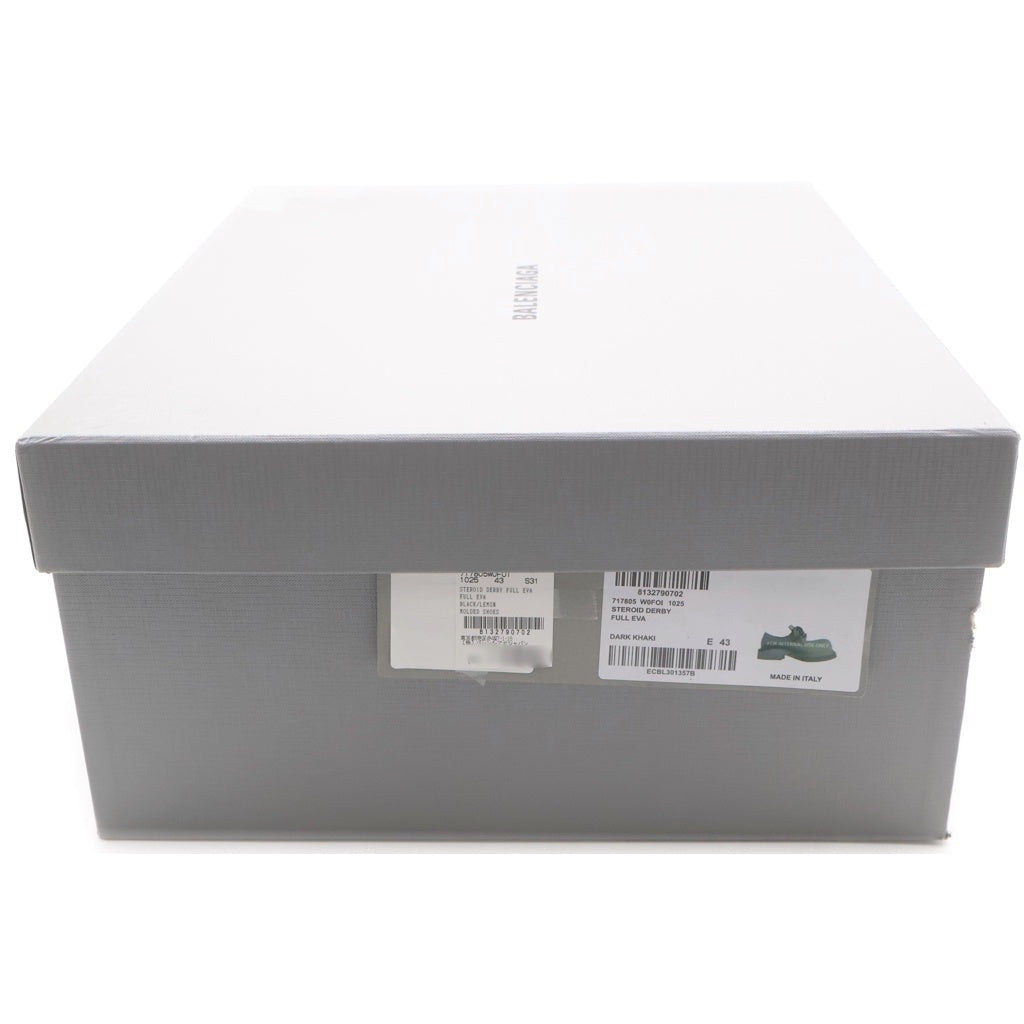 BALENCIAGA(バレンシアガ) 23AW STEROID DERBY ステロイドダービー ローカットシューズ グリーン 717805 W0FOI