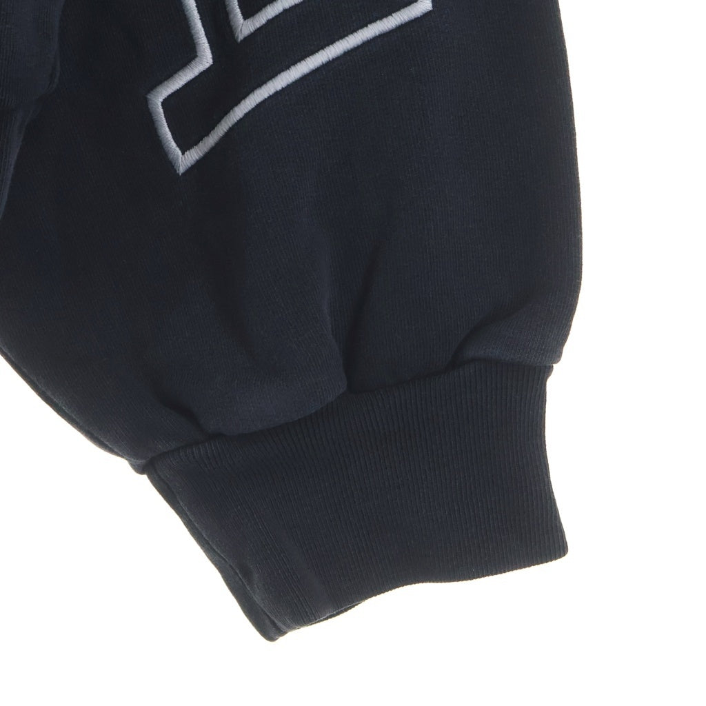 BALENCIAGA(バレンシアガ) 23AW WASHED BLACK ウオッシュド加工 アームロゴエンブロイダリー プルオーバースウェットパーカー フーディー ブラック 739024 TOVV2