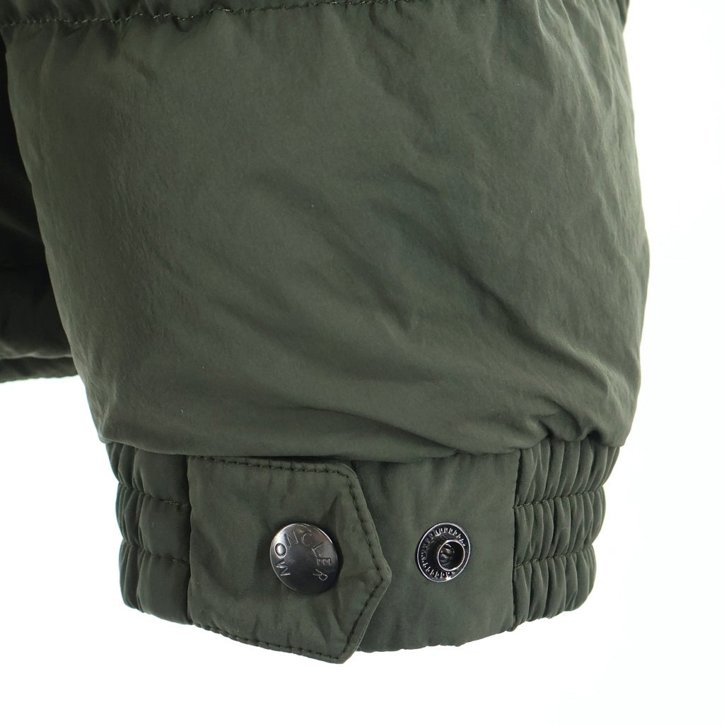 MONCLER(モンクレール) 24AW MARCELETTES ボア付 フーデッド ショートダウンジャケット カーキ J20911A00149
