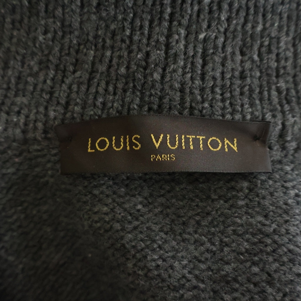 LOUIS VUITTON(ルイヴィトン) ウールニット ジップアップブルゾン グレー RM162M OCO HAN15W