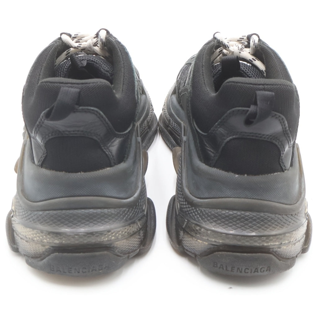 BALENCIAGA(バレンシアガ) TRIPLE S トリプルエス クリアソールダッドローカットスニーカー ブラック 541624