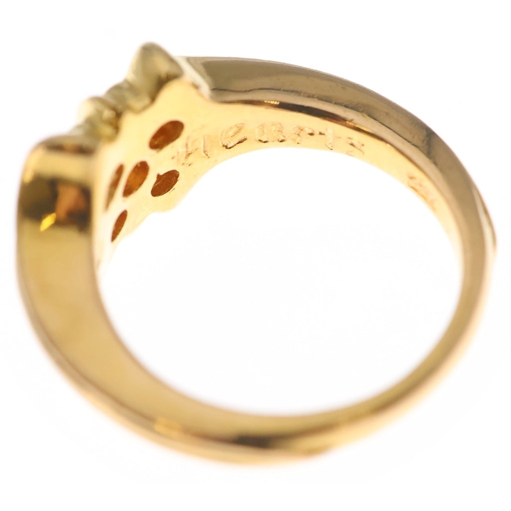 CHROME HEARTS(クロムハーツ) 22K SKT 5PT DIA 5ポイントダイヤ リング ゴールド