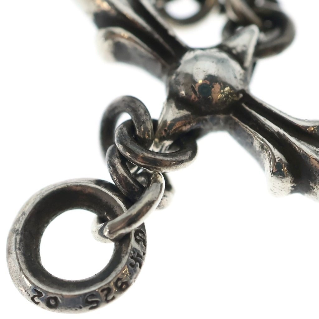 CHROME HEARTS(クロムハーツ) ROLY CROSS ローリークロス チャーム ペンダントトップ シルバー