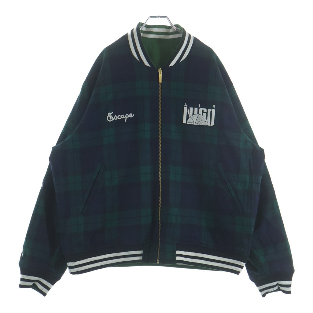 NIKE(ナイキ) ×NIGO ×PENDLETON M NRG NIGO COACH JACKET ニゴ ペンドルトン コーチ リバーシブル ジャケット ブルゾン グリーン HQ7525-335