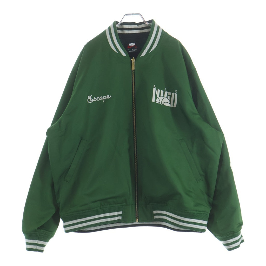 NIKE(ナイキ) ×NIGO ×PENDLETON M NRG NIGO COACH JACKET ニゴ ペンドルトン コーチ リバーシブル ジャケット ブルゾン グリーン HQ7525-335