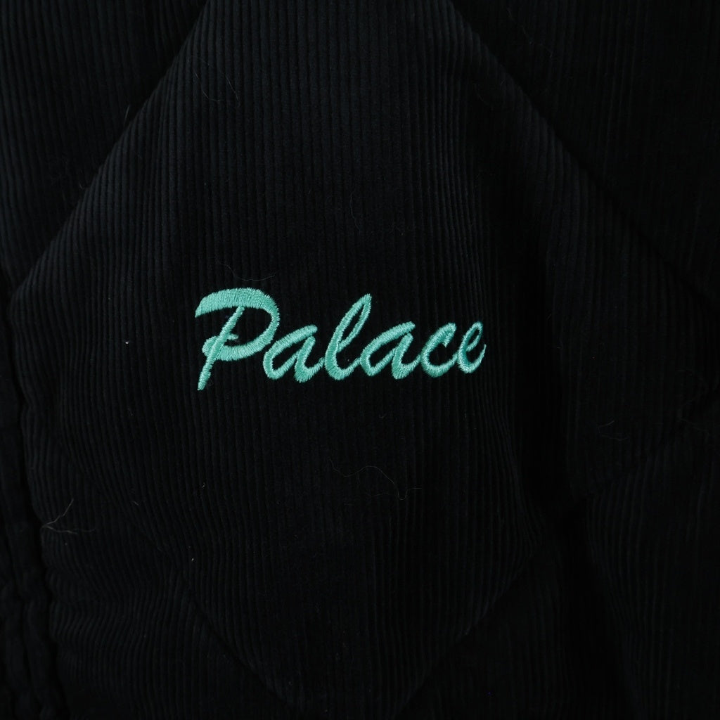 Palace Skateboards(パレススケートボーズ) 26SS HUNGRY RACCOON JACKET ハングリーラクーン刺繍 ジップアップジャケット ブルゾン ブラック