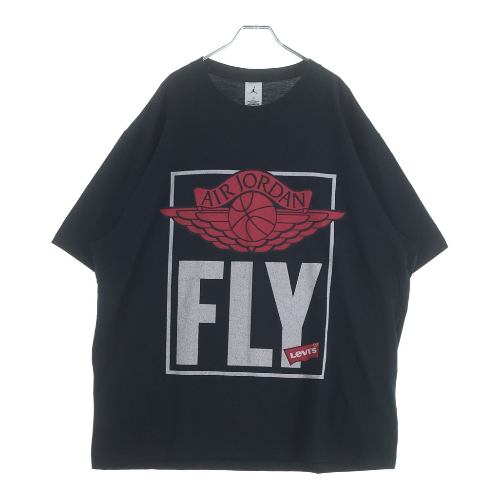NIKE(ナイキ) ×Levi's GRAPHIC S/S TEE ジョーダン リーバイス グラフィック Tシャツ 半袖 カットソー ブラック IM6728-010