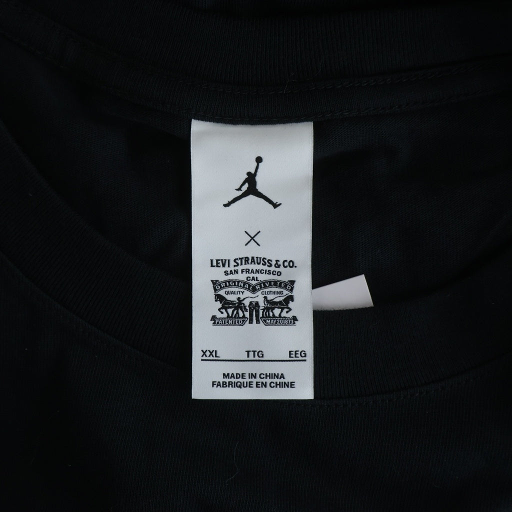 NIKE(ナイキ) ×Levi's GRAPHIC S/S TEE ジョーダン リーバイス グラフィック Tシャツ 半袖 カットソー ブラック IM6728-010