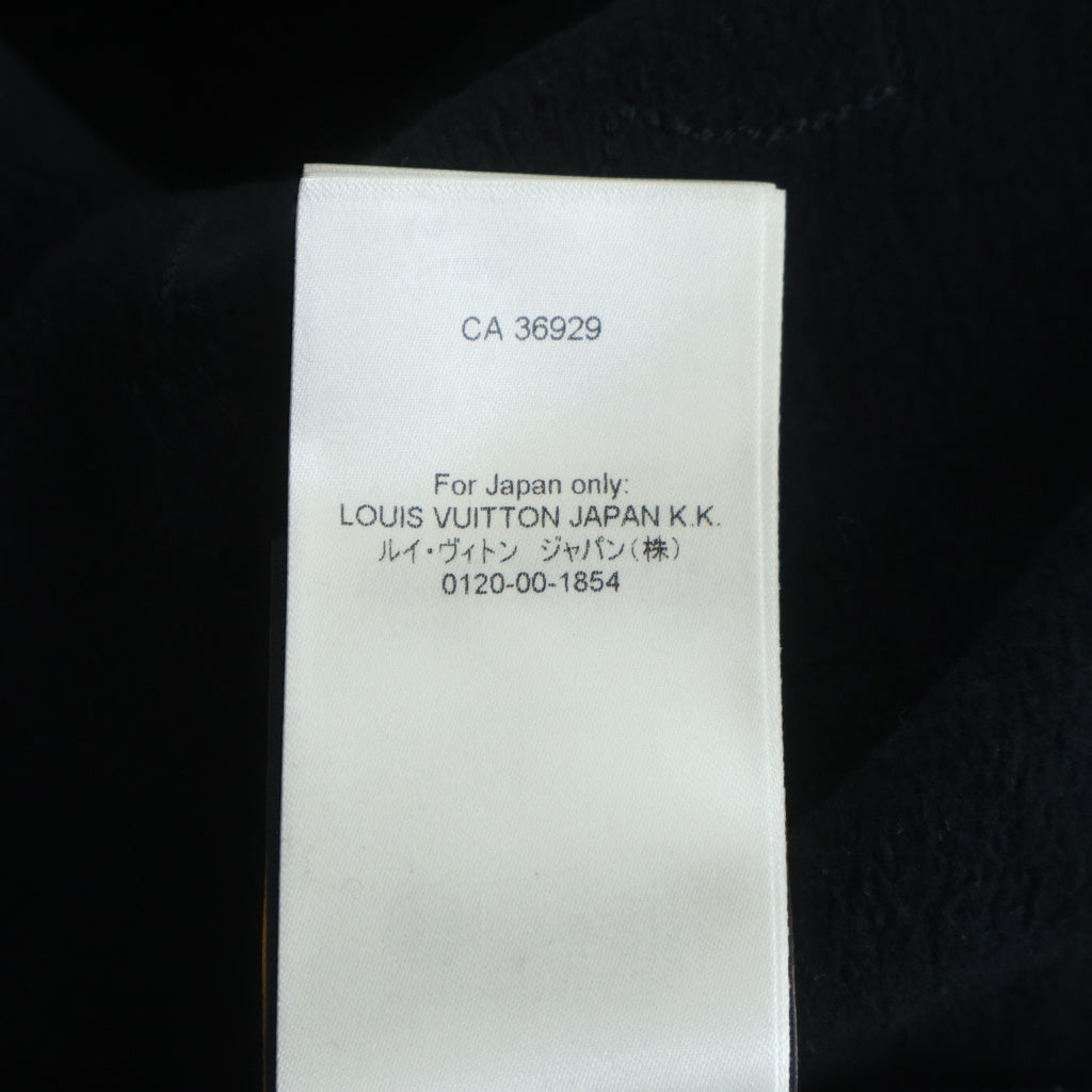 LOUIS VUITTON(ルイヴィトン) 24AW LVロゴジャガード エンブロイダリー クルーネックスウェットシャツ トレーナー ブラック RM242M IHN HRY83W