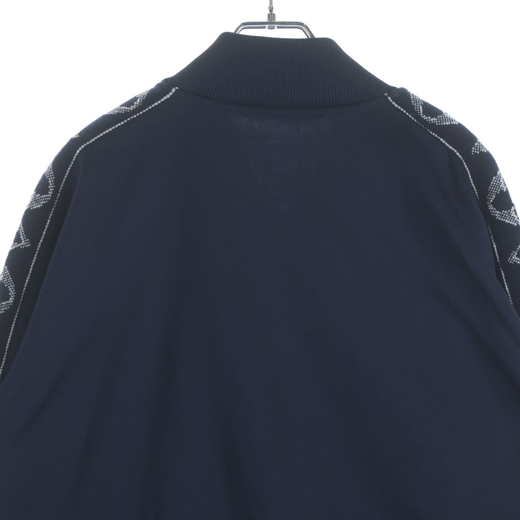 LOUIS VUITTON(ルイヴィトン) 24SS LVロゴエンブロイダリー フラワーバンド ジップアップトラックジャケット ネイビー RM241MQ ZSC HQY45W