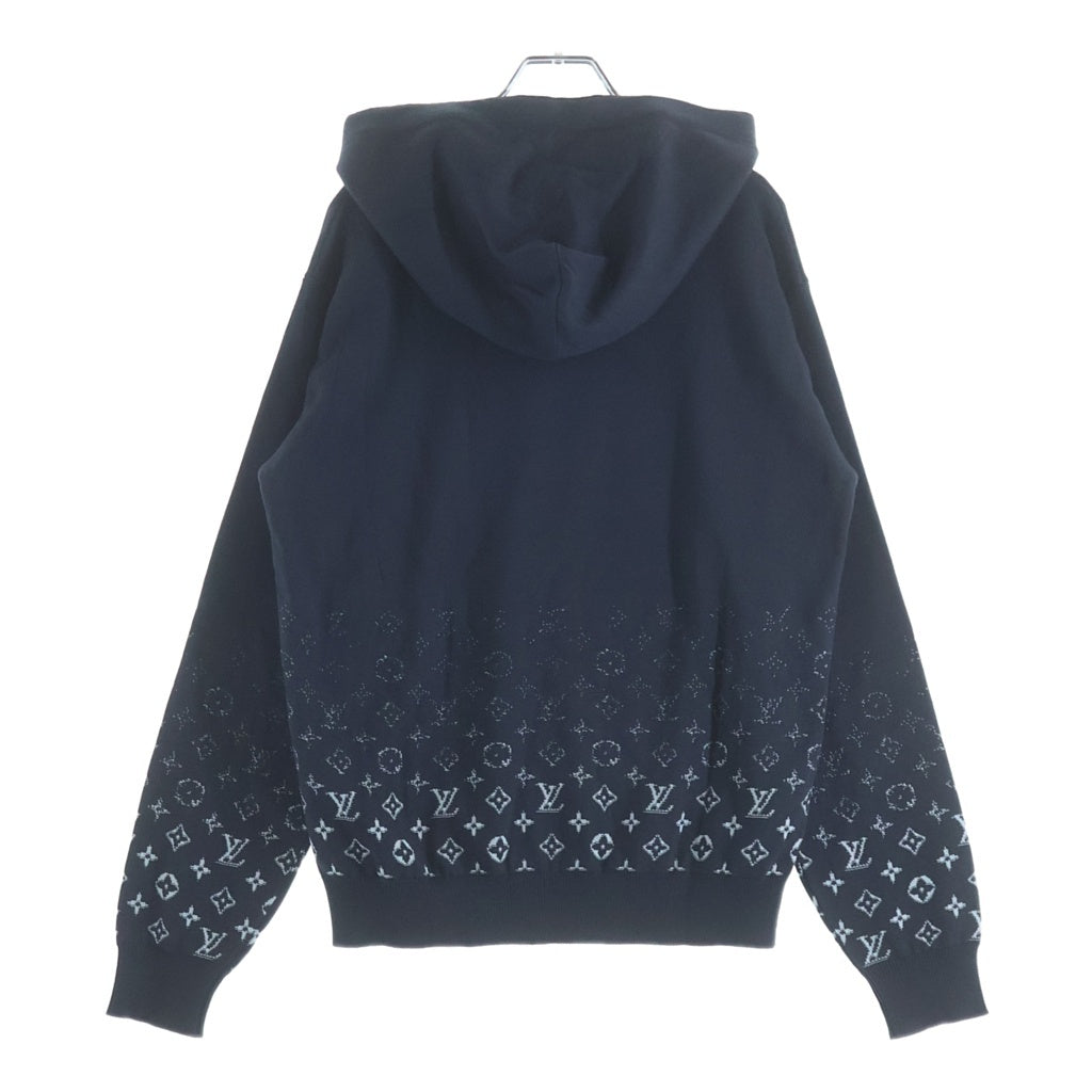 LOUIS VUITTON(ルイヴィトン) 24SS モノグラム グラディエント コットン プルオーバーフーディー パーカー ネイビー RM241Q USO HQN43W