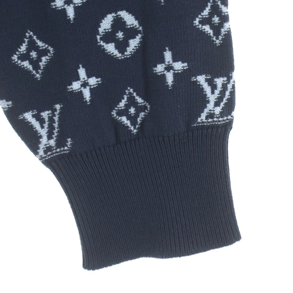 LOUIS VUITTON(ルイヴィトン) 24SS モノグラム グラディエント コットン プルオーバーフーディー パーカー ネイビー RM241Q USO HQN43W