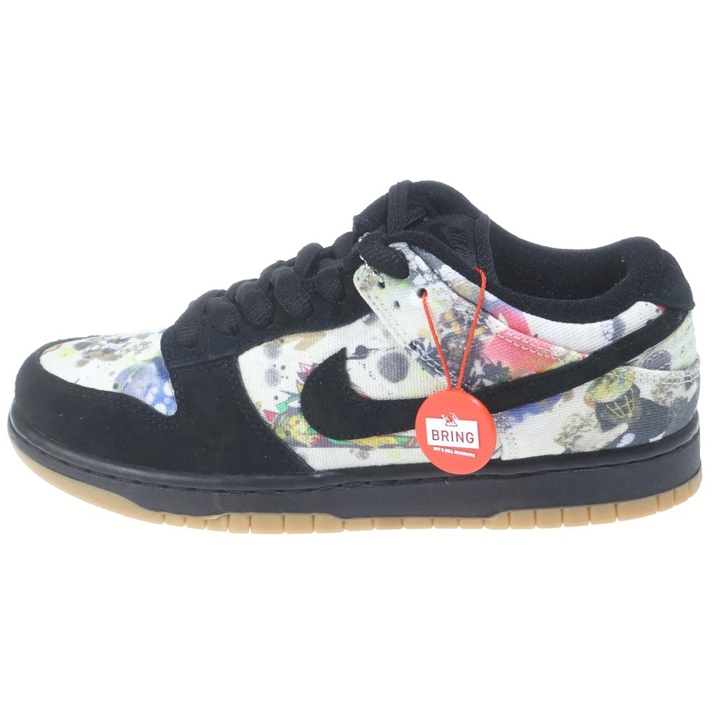 NIKE SB(ナイキエスビー) ×RAMMELLZEE DUNK LOW OG QS シュプリーム ラメルジー ダンク ローカットスニーカー ブラック/マルチ US7/25cm FD8778-001