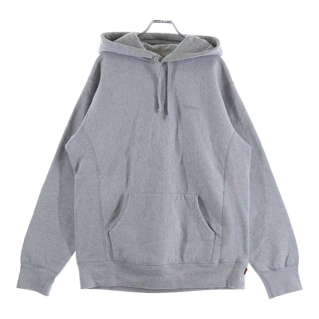SUPREME(シュプリーム) 16AW 3M Reflective Small Logo Pullover リフレクティブスモールロゴ プルオーバーフーデッドパーカー グレー