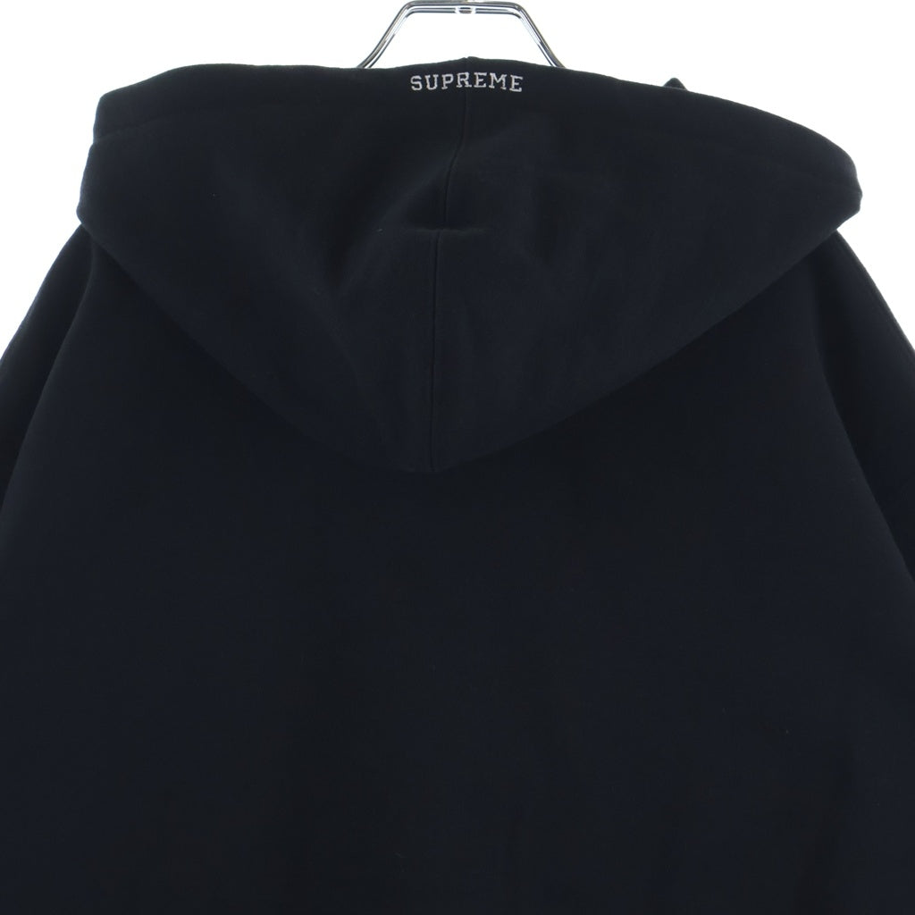SUPREME(シュプリーム) 25AW S Logo Zip Up Hooded Sweatshirt Sロゴ スウェット ジップアップパーカー ブラック