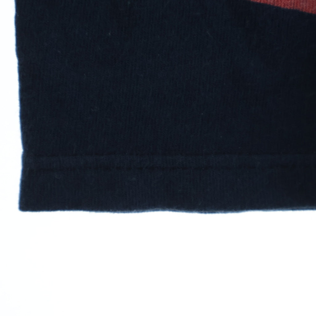 VINTAGE(ヴィンテージ) 90S ROLLING STONES VOODOO LOUNGE BROCKUMボディ ローリングストーンズ ブードゥラウンジ クルーネック半袖Tシャツ カットソー ネイビー