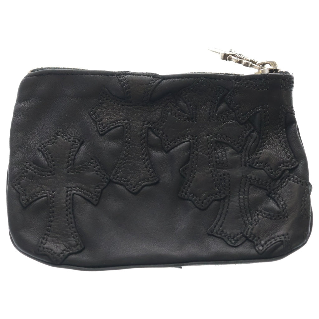 CHROME HEARTS(クロムハーツ) ZPR CHNG PURSE チェンジパース カスタムクロスパッチダガージップコインケース