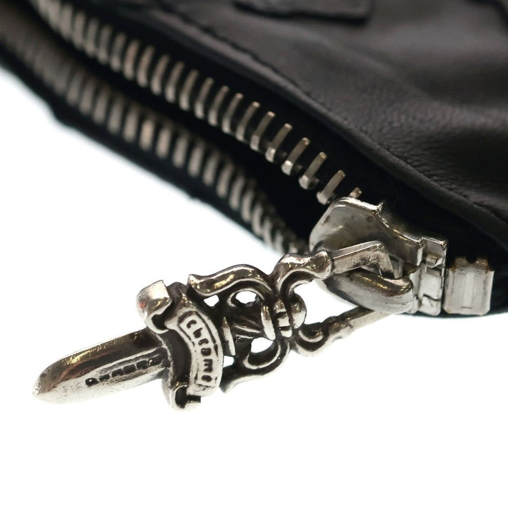 CHROME HEARTS(クロムハーツ) ZPR CHNG PURSE チェンジパース カスタムクロスパッチダガージップコインケース