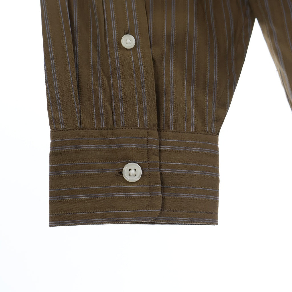 SUPREME(シュプリーム) 25AW Loose Fit Stripe Shirt ボタンダウン ルーズフィット ストライプ 長袖シャツ ブラウン