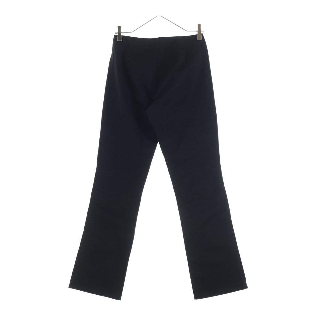CHROME HEARTS(クロムハーツ) OLD JEAN SL FLEURKNEE オールド フレアニー ボタンフライデニムパンツ レディース ブラック