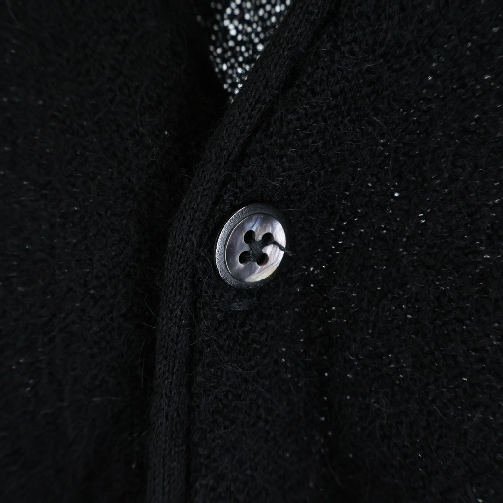 VINTAGE(ヴィンテージ) 60S ARNOLD PALMER ROBERT BRUCE ALPACA WOOL KNIT CARDIGAN USA製 アルパカウールニットカーディガン ブラック