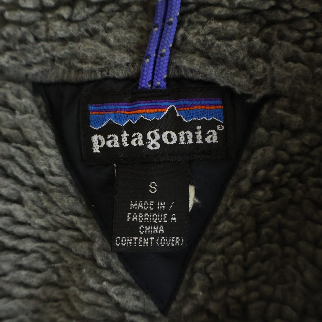 PATAGONIA(パタゴニア) 01AW IONFURNO JACKET インファーノジャケット 裏地ボア ジップアップフーデッドジャケット ブラック/グレー 84302