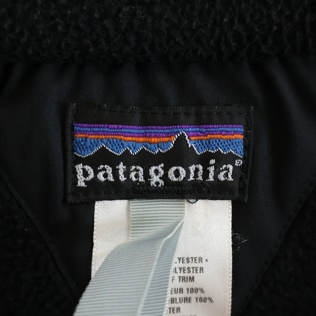 PATAGONIA(パタゴニア) 05AW NEW SHELLED SYNCHILLA JACKET ニューシェルドシンチラ 裏地フリース ジップアップジャケット ブラック 28133F5