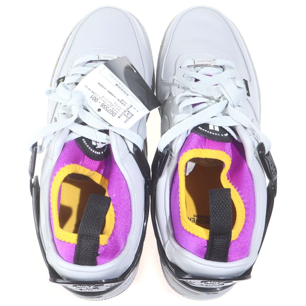 NIKE(ナイキ) ×UNDERCOVER AIR FORCE 1 LOW GREY FOG アンダーカバー エアフォース1 グレーフォグ ローカットスニーカー グレー US9.5/27.5cm DQ7558-001