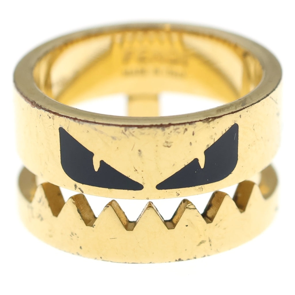 FENDI(フェンディ) ANELLO OCCHI BUGS METALLO アネロ オッチ バグズ リング ゴールド 7AJ108 B09