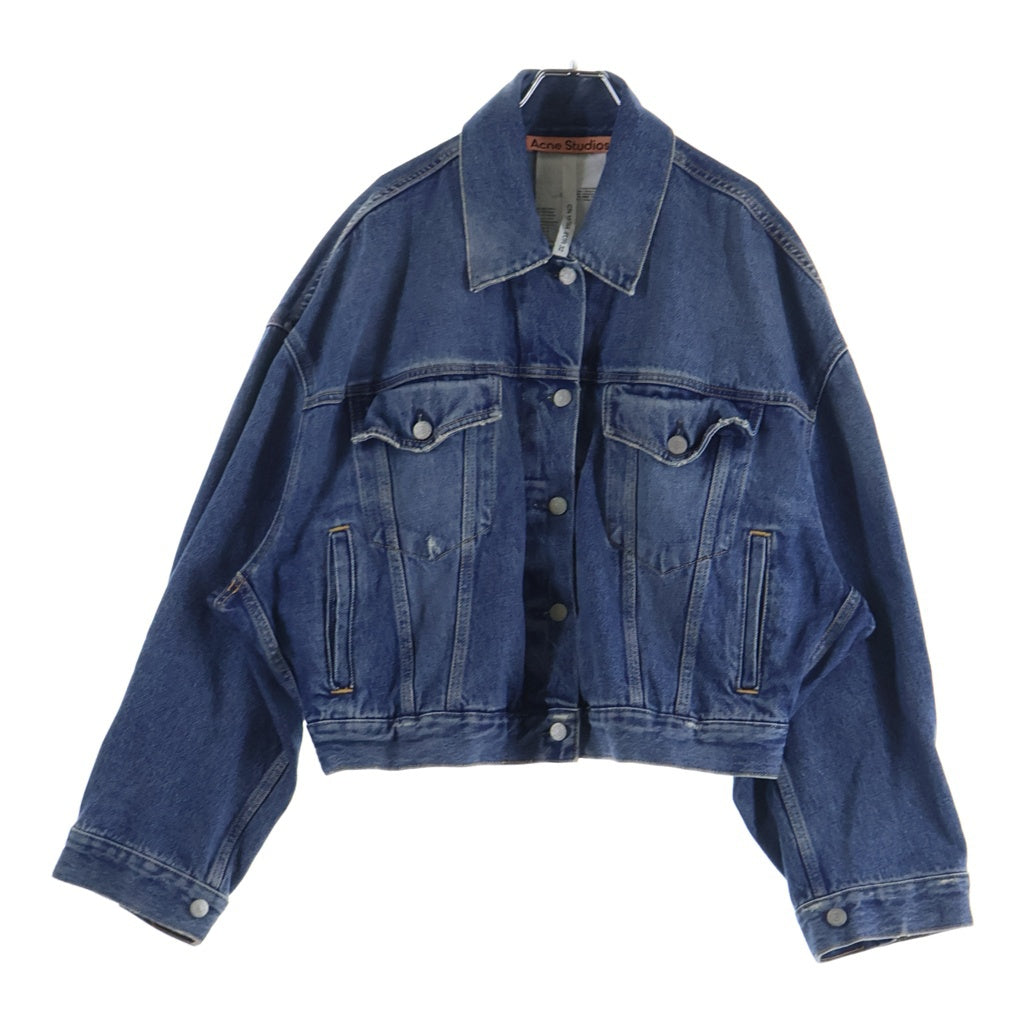 Acne Studios(アクネ ストゥディオズ) リラックスクロップドフィット ボタンアップ デニムジャケット FN-WN-OUTW00514