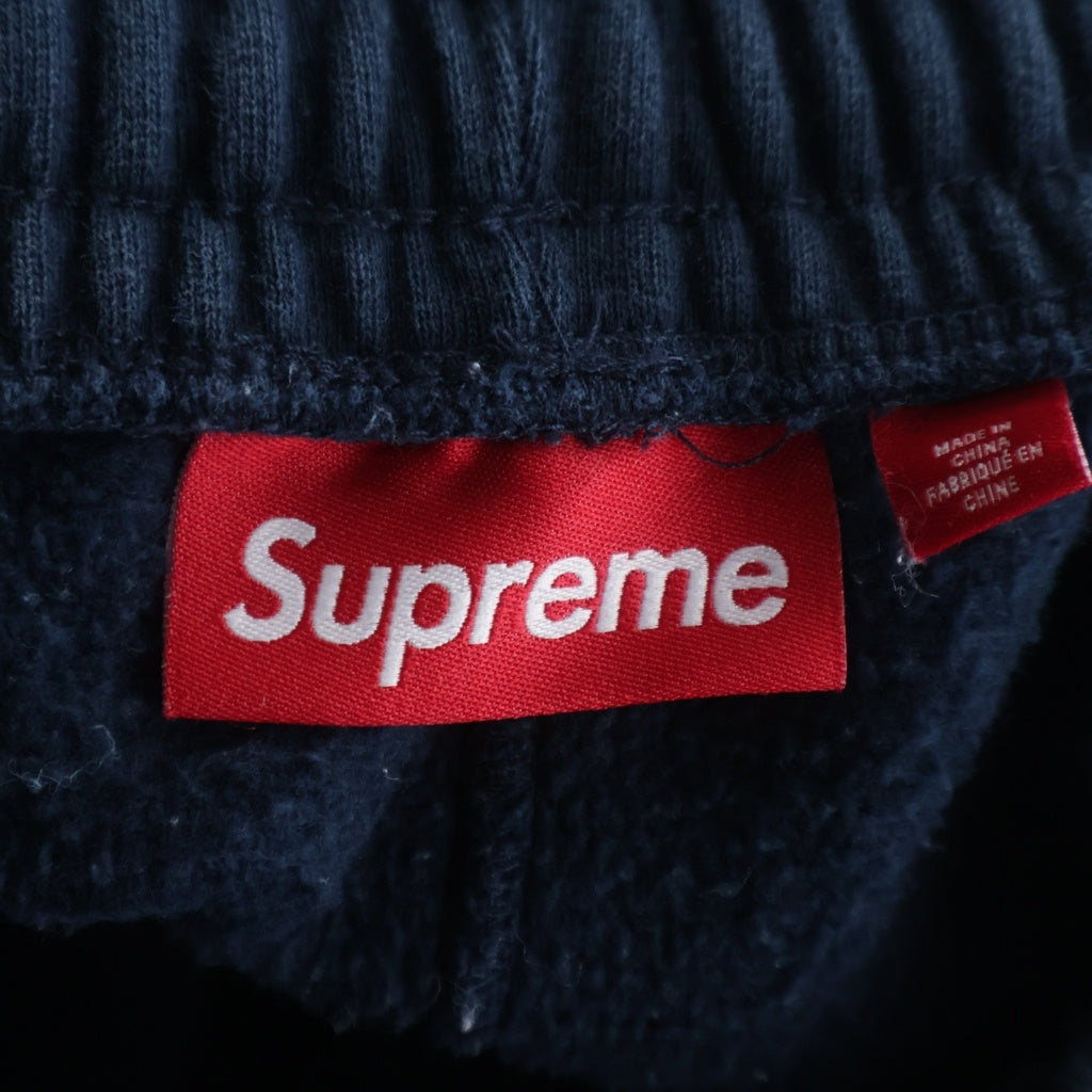 SUPREME(シュプリーム) 25AW Washed Old English Sweatpant ウォッシュド加工 オールドイングリッシュロゴ スウェットパンツ ネイビー