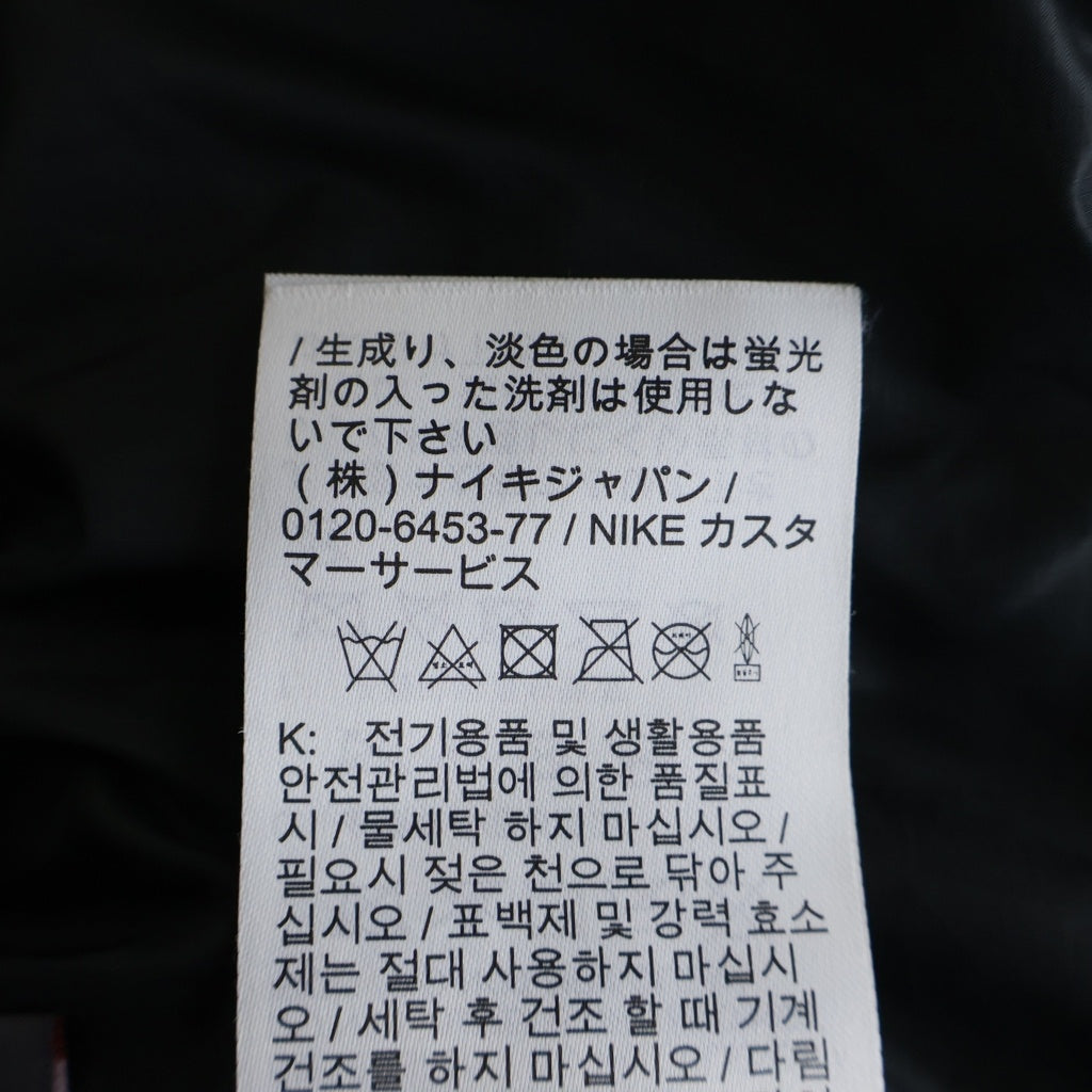NIKE ACG(ナイキエーシージー) PRIMALOFT SKULL PEAK STORM-FIT JACKET プリマロフト スカルピーク ストームフィット ジップアップフーデッドジャケット ブラック FV8682-010