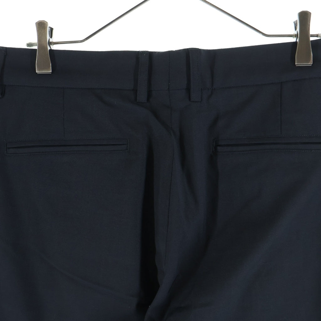 KITH(キス) サイドナイロン切替 1タック ストレートスラックスパンツ グレー 25-030-060-0032-3-0